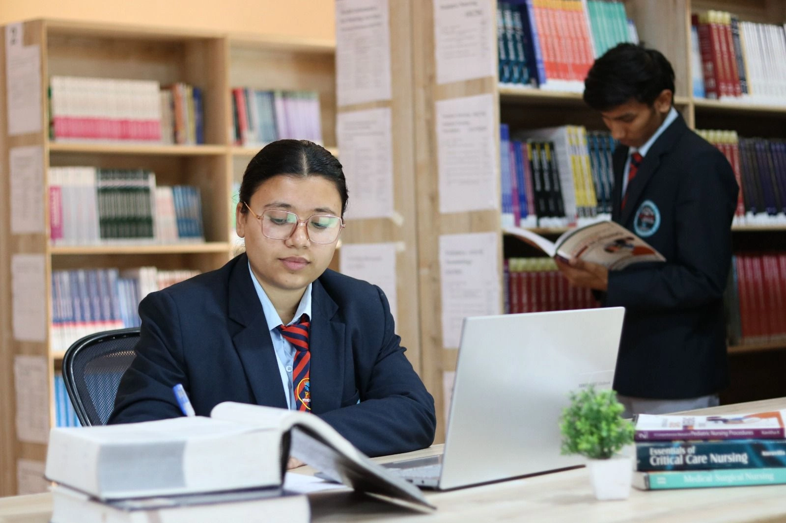 BBA students in a finance and reporting session at PGI Pithoragarh